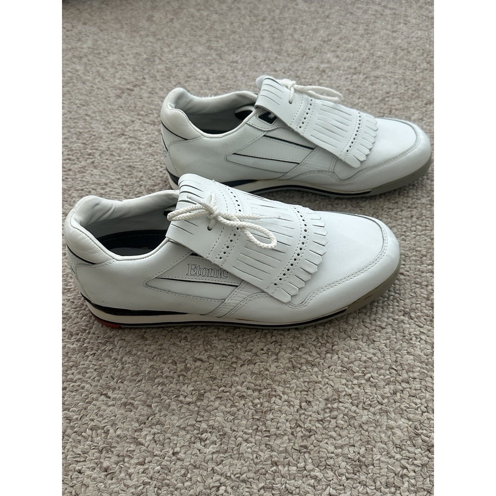 Etonic ST Plus 6333 Men's Golf Shoes Size 8.5 White PGA LIV Senior Tour